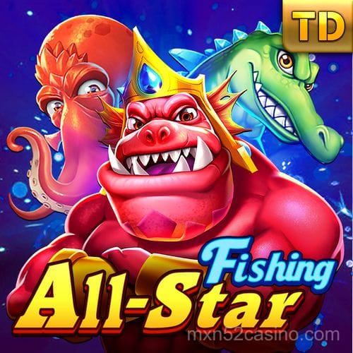 Imagen del juego All-star Fishing en mxn52casino.com